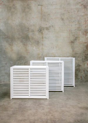 Air Conditioner Cover White Allura, Air Conditioner Covers Outdoor